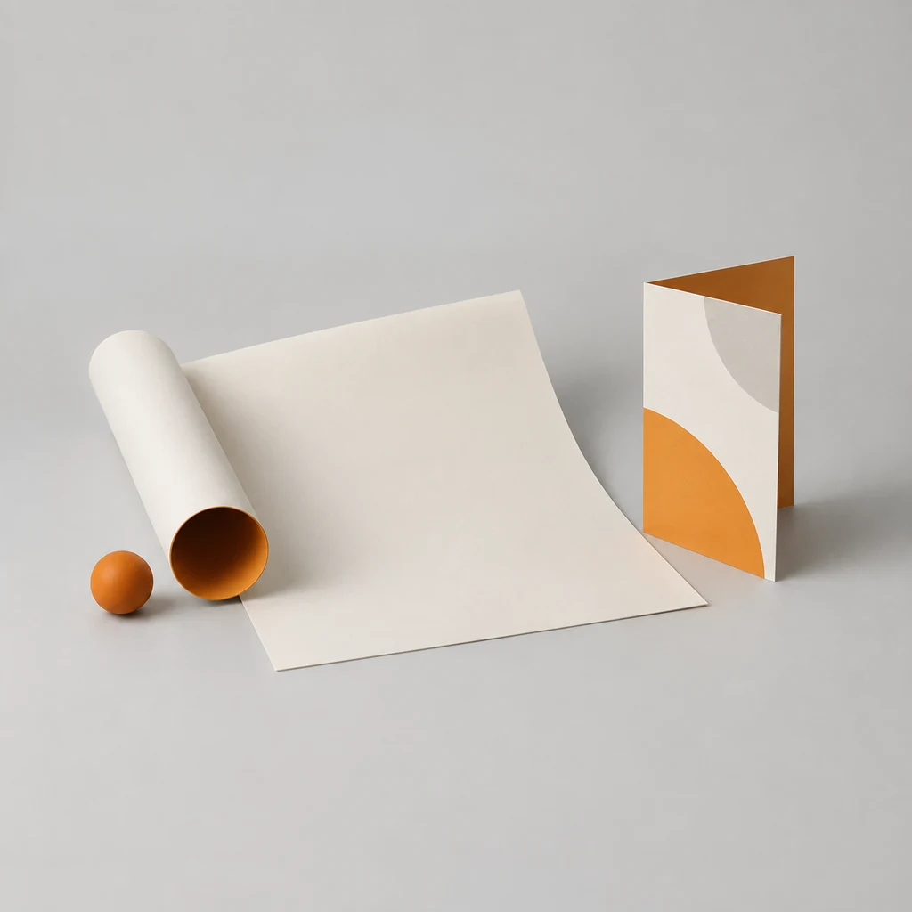 Large-format poster artwork proof laid flat on a studio table